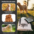Load image into Gallery viewer, Doodle Me This Kingston and Hamilton Slicker Brush – Grooming Tool for Goldendoodles, Poodles, & Doodle Breeds | Tangle-Free & Gentle Care