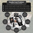 Load image into Gallery viewer, Doodle Me This Kingston and Hamilton Slicker Brush – Grooming Tool for Goldendoodles, Poodles, & Doodle Breeds | Tangle-Free & Gentle Care
