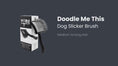 Load and play video in Gallery viewer, Doodle Me This Kingston and Hamilton Slicker Brush – Grooming Tool for Goldendoodles, Poodles, & Doodle Breeds | Tangle-Free & Gentle Care
